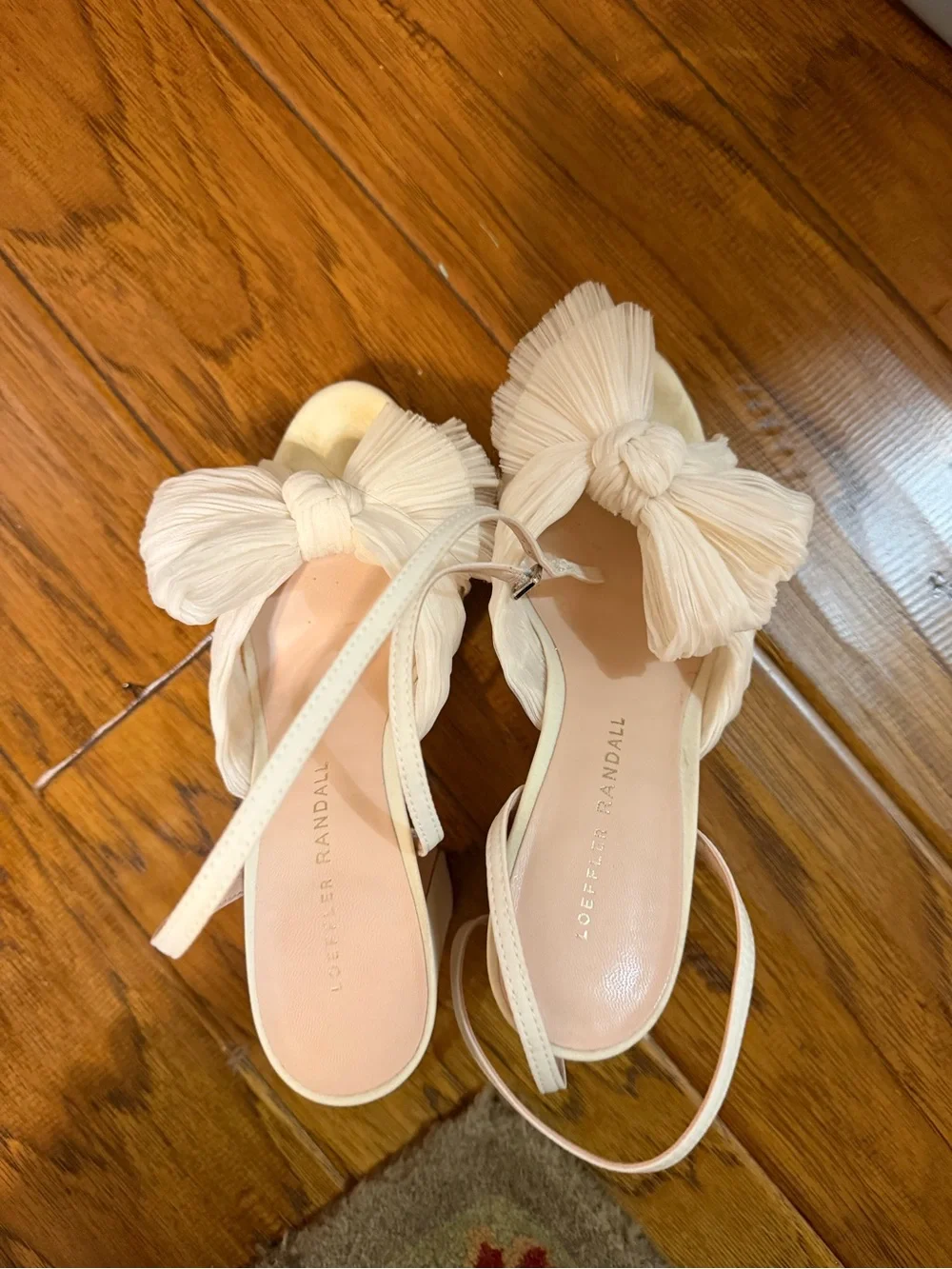 Loeffler Randall Natalia Pearl Platform Bow Heel